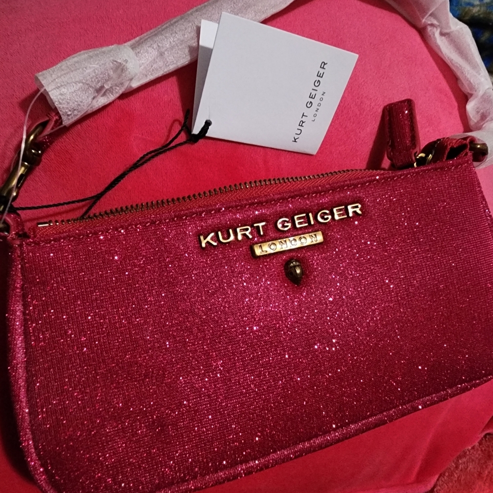 Kurt Geiger London Highgate Small Wristlet Shoulder Bag - Picture 7 of 12